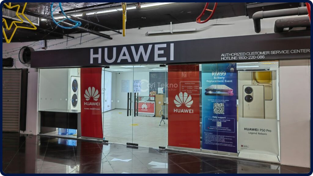 imej huawei service center kota kinabalu