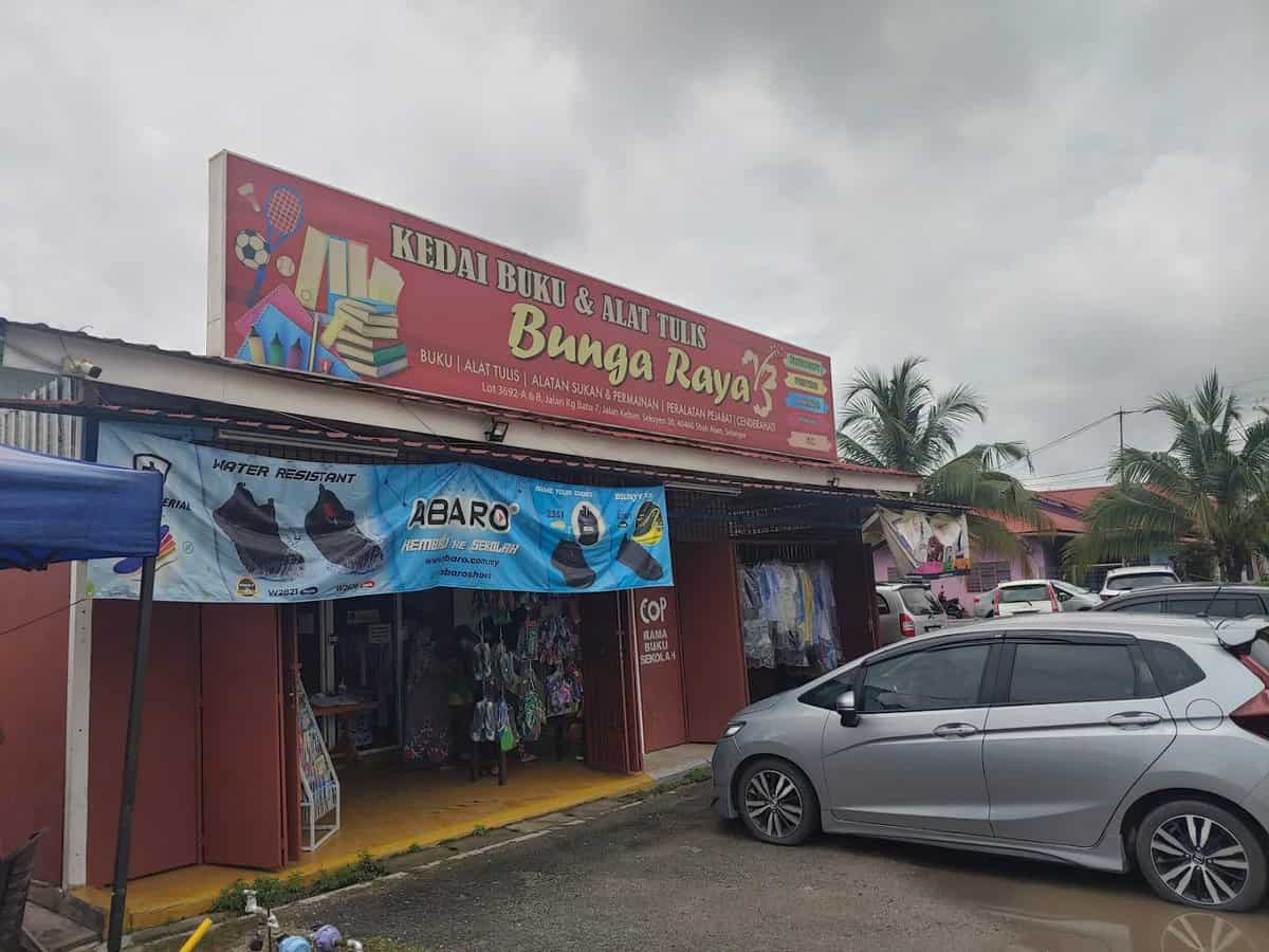 Kedai Buku & Alat Tulis Bunga Raya Kedai Alat Tulis Selangor