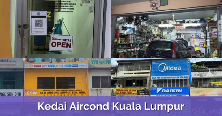 5 Kedai Aircond Kuala Lumpur
