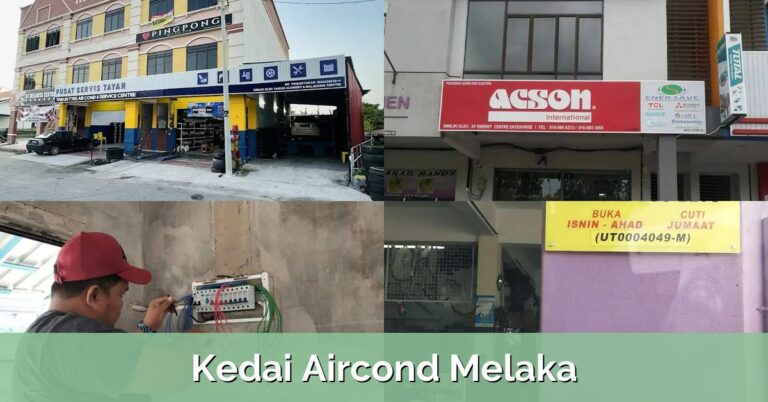 10 Kedai Aircond Melaka