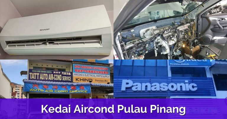 5 Kedai Aircond Pulau Pinang
