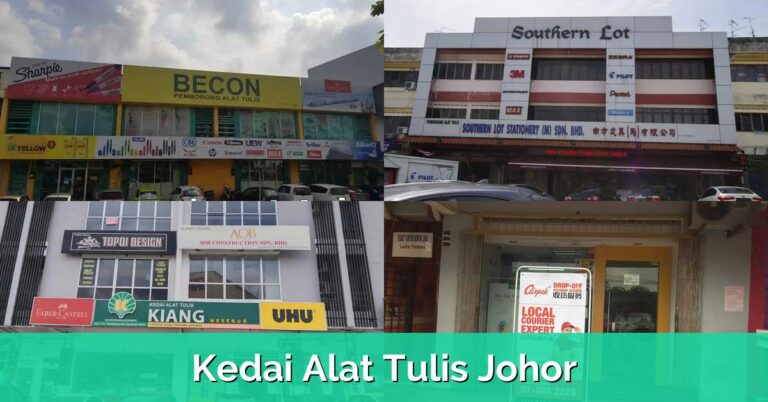 8 Kedai Alat Tulis Johor