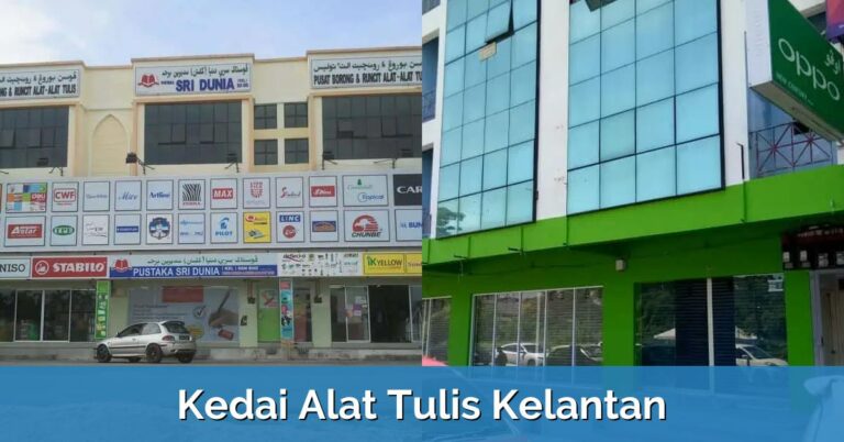 3 Kedai Alat Tulis Kelantan