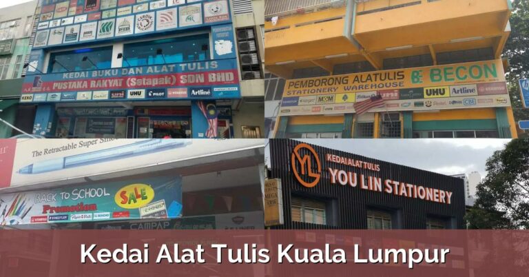 9 Kedai Alat Tulis Kuala Lumpur