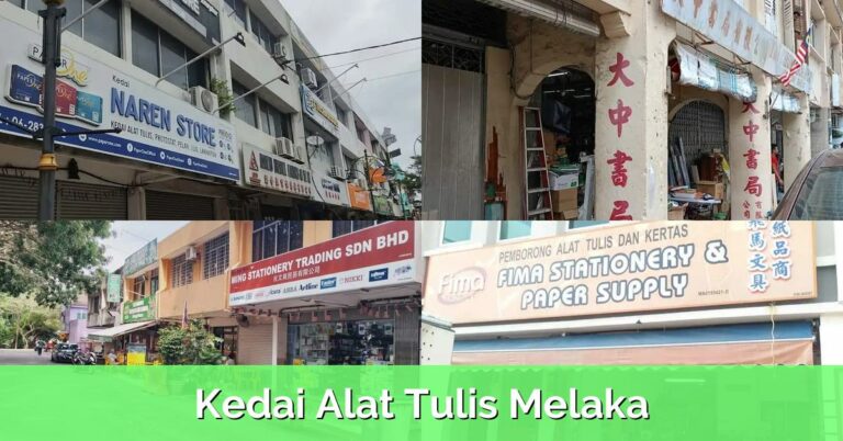 7 Kedai Alat Tulis Melaka