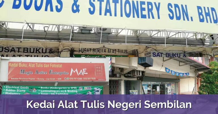 5 Kedai Alat Tulis Negeri Sembilan
