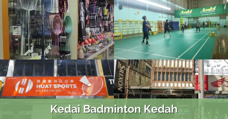 8 Kedai Badminton Kedah