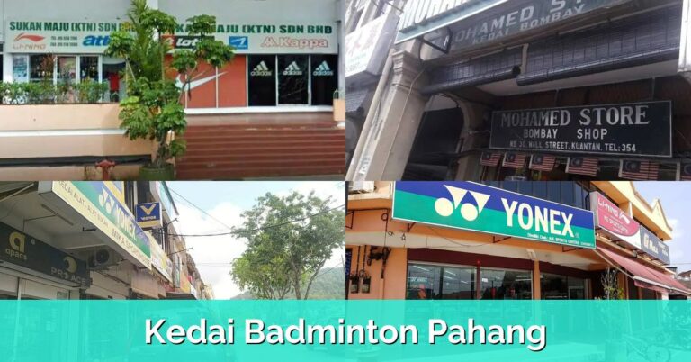 5 Kedai Badminton Pahang