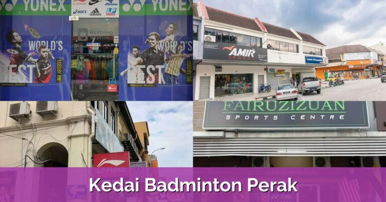 7 Kedai Badminton Perak