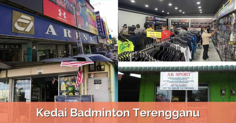 5 Kedai Badminton Terengganu