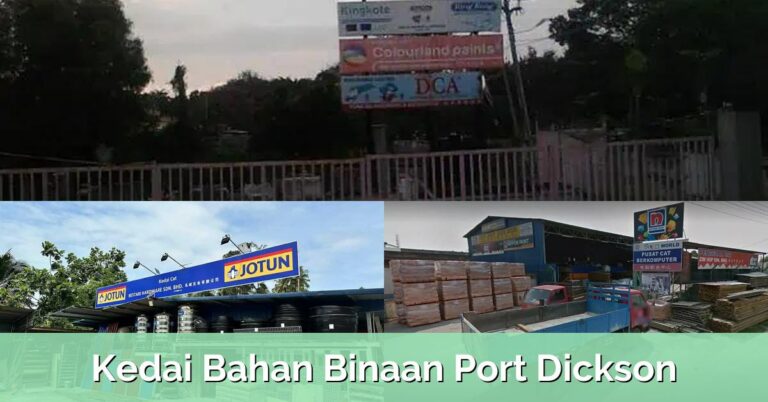 5 Kedai Bahan Binaan Port Dickson