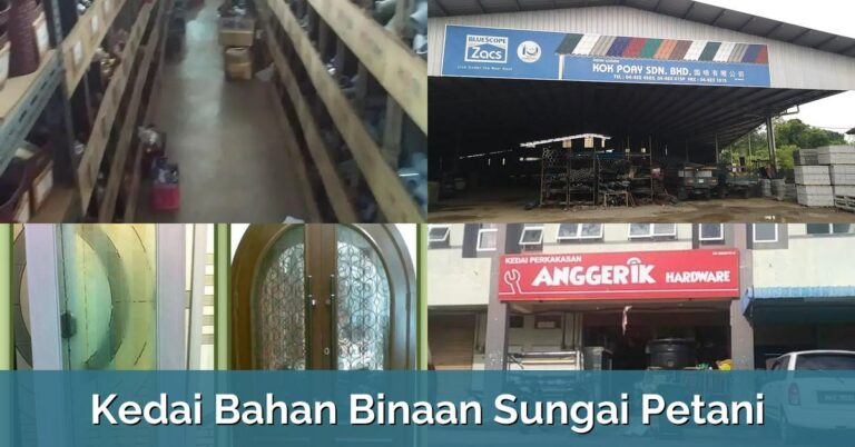 6 Kedai Bahan Binaan Sungai Petani
