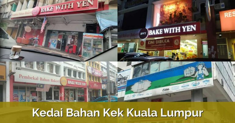 10 Kedai Bahan Kek Kuala Lumpur