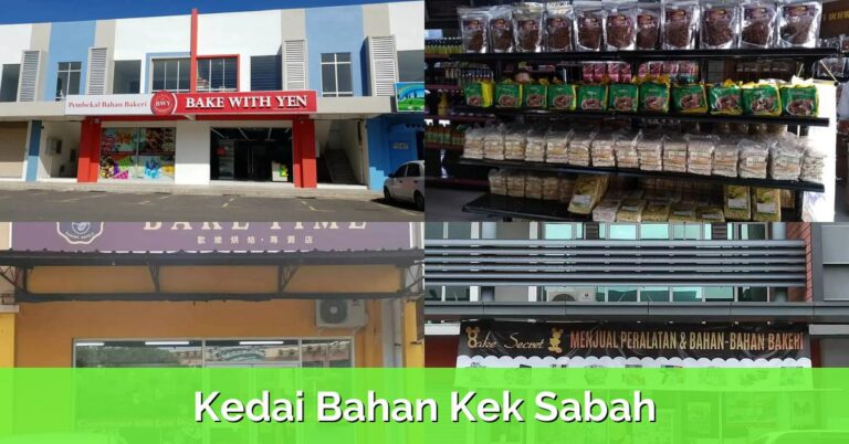 8 Kedai Bahan Kek Sabah