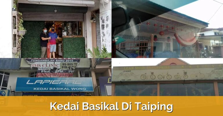 9 Kedai Basikal Di Taiping