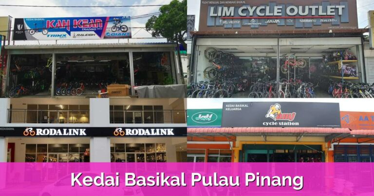 5 Kedai Basikal Pulau Pinang
