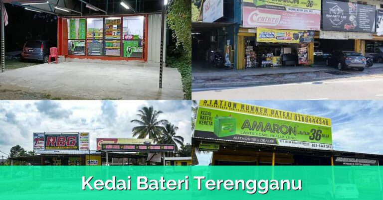 10 Kedai Bateri Terengganu