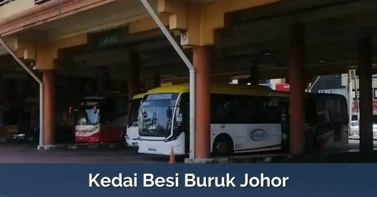 3 Kedai Besi Buruk Johor