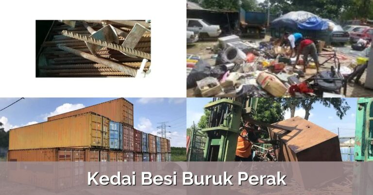 6 Kedai Besi Buruk Perak