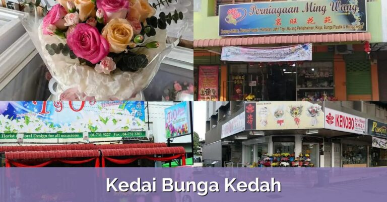 8 Kedai Bunga Kedah