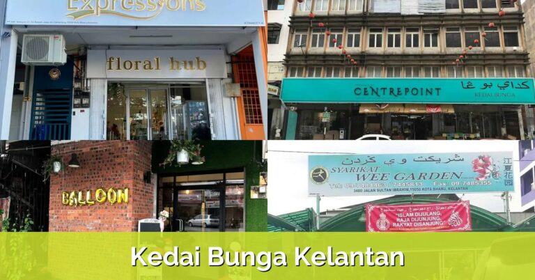 10 Kedai Bunga Kelantan
