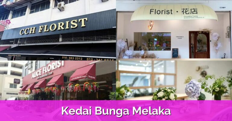 10 Kedai Bunga Melaka