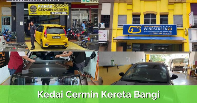 8 Kedai Cermin Kereta Bangi