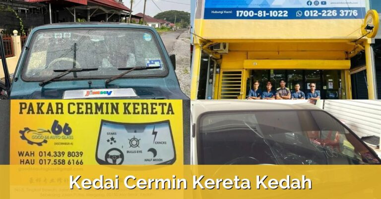 9 Kedai Cermin Kereta Kedah