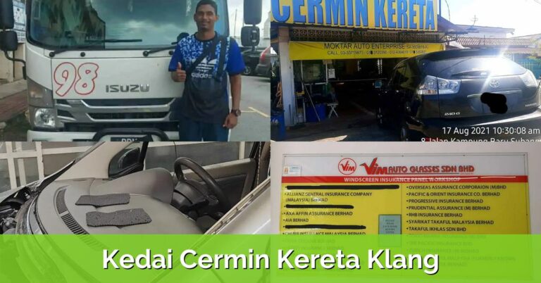 9 Kedai Cermin Kereta Klang