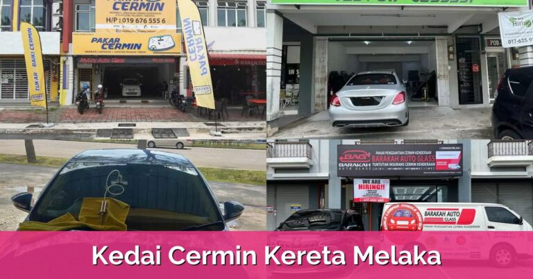 9 Kedai Cermin Kereta Melaka