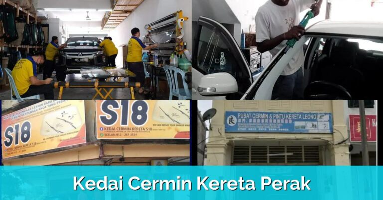 10 Kedai Cermin Kereta Perak