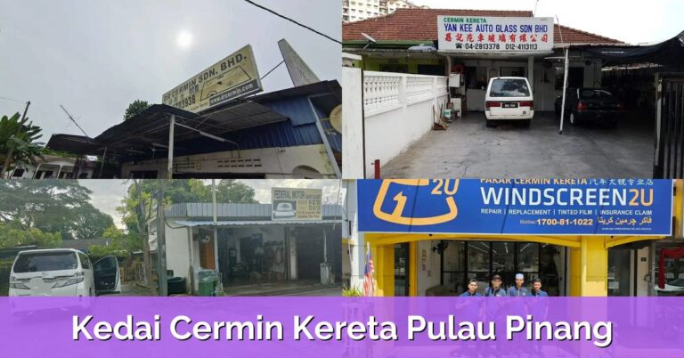 9 Kedai Cermin Kereta Pulau Pinang