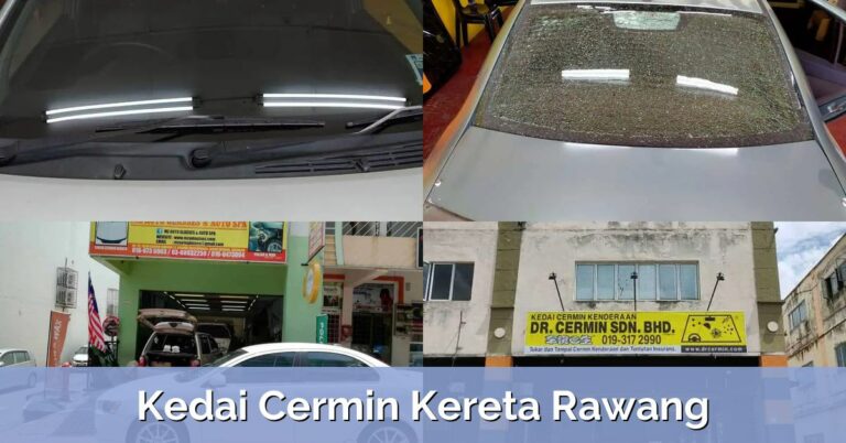 6 Kedai Cermin Kereta Rawang