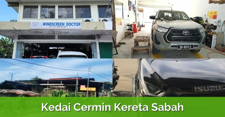 7 Kedai Cermin Kereta Sabah