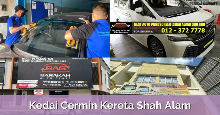 8 Kedai Cermin Kereta Shah Alam