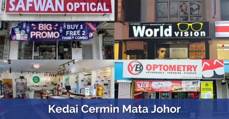 8 Kedai Cermin Mata Johor