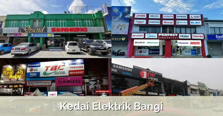 6 Kedai Elektrik Bangi