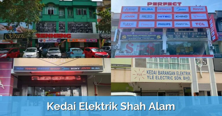 7 Kedai Elektrik Shah Alam