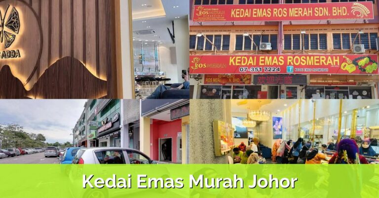9 Kedai Emas Murah Johor