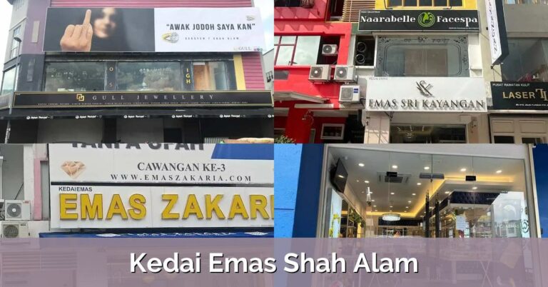 10 Kedai Emas Shah Alam