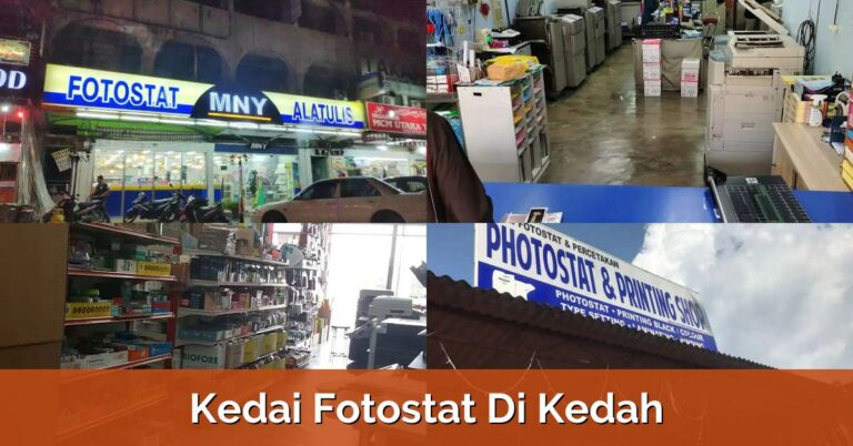 8 Kedai Fotostat Di Kedah
