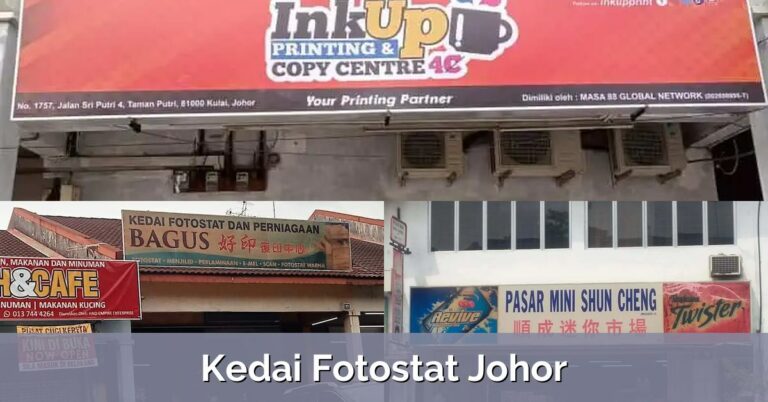 3 Kedai Fotostat Johor