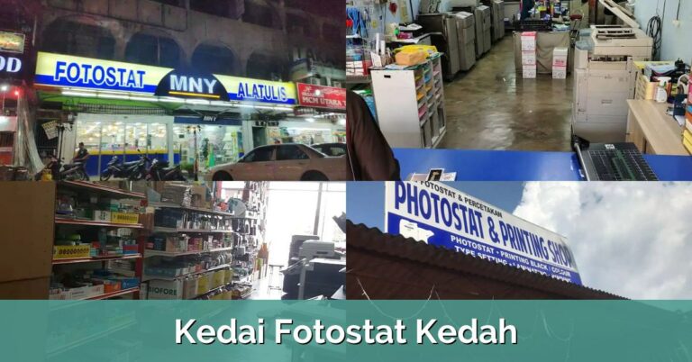 9 Kedai Fotostat Kedah