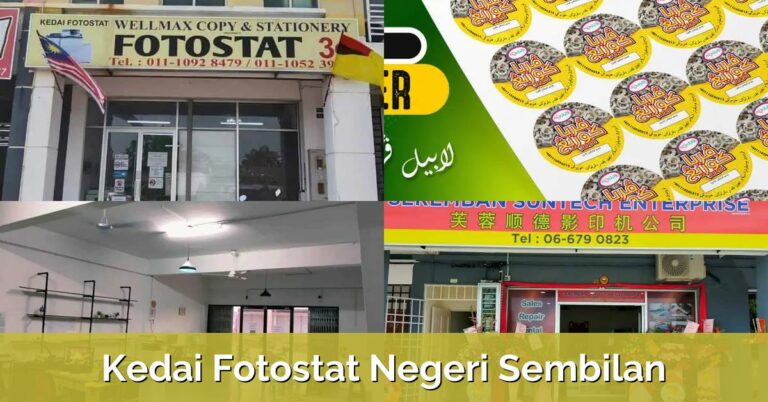 6 Kedai Fotostat Negeri Sembilan