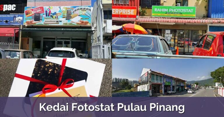8 Kedai Fotostat Pulau Pinang