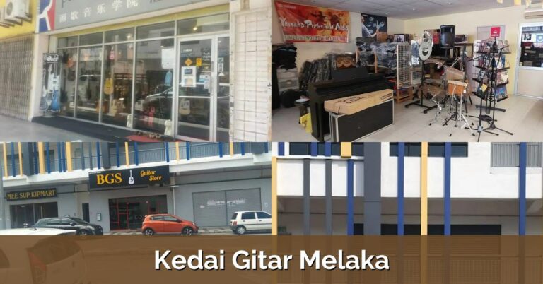 8 Kedai Gitar Melaka