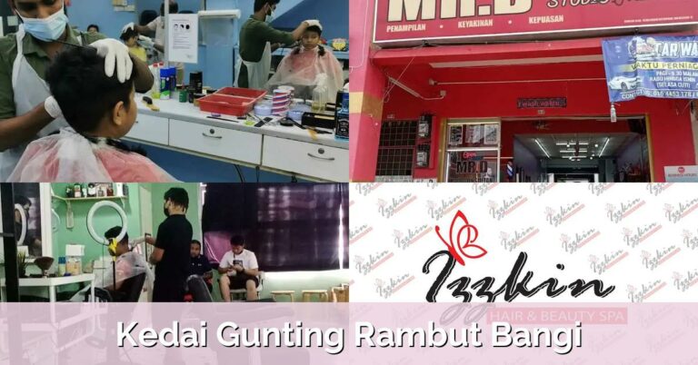 10 Kedai Gunting Rambut Bangi