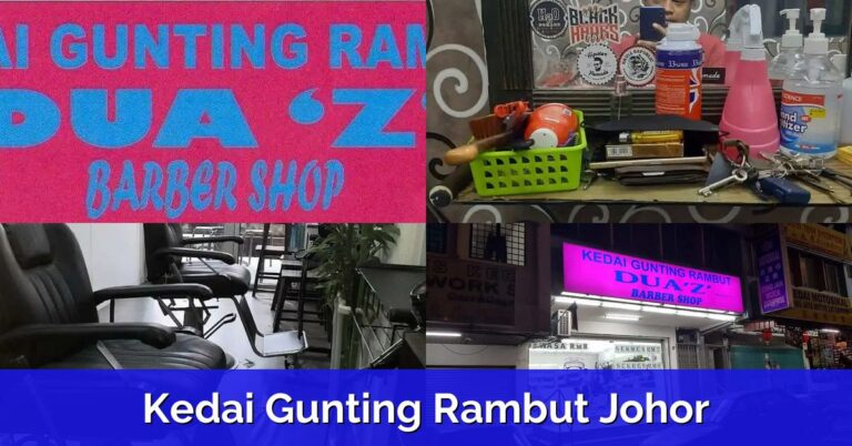 10 Kedai Gunting Rambut Johor
