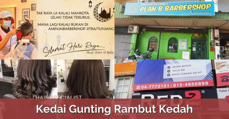 10 Kedai Gunting Rambut Kedah