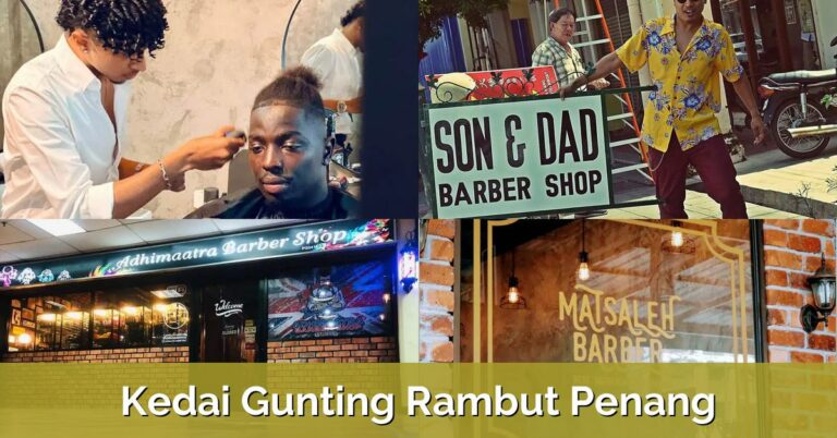 10 Kedai Gunting Rambut Penang
